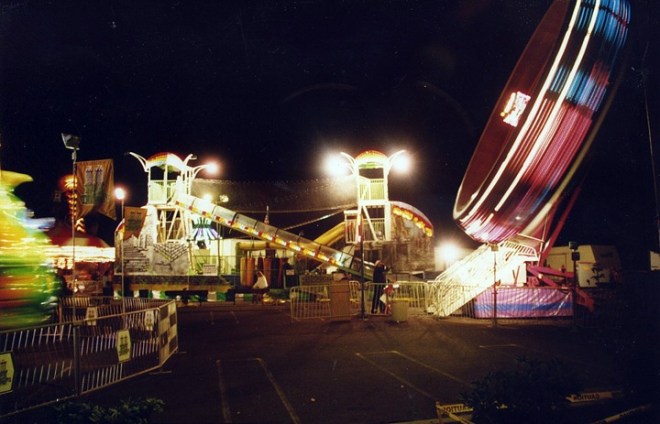 This view from our office's back door for five days each year is always bittersweet.