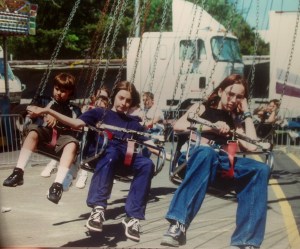 As you can see, these kids who crashed my birthday party can barely contain their enthusiasm.