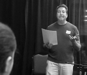 Once I stopped thinking about my wife in her underwear (or whatever), things went smoothly at my "Author Reading." 