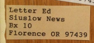 I'm not sure if they are referring to our name or our delivery speed.