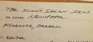 Top clarify, we don't do hair.