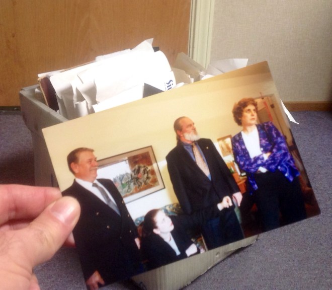 My first instinct is that these people are a little overdressed for swingers.