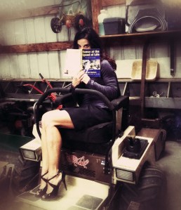 A new law may prohibit my book from being read while driving a riding mower.