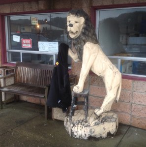 On no! Did you lose something Wooden Lion?