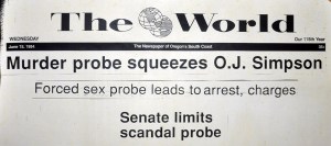 I'm hoping if anyone from The World reads this they won't be sore. 