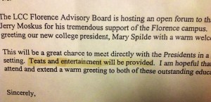 This is why you should never enlist the 4H club to help with the entertainment.