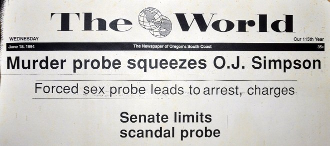 If anyone from The World is reading this, please try not to be sore. 