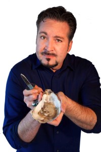 The eyeborw raise is my version of "Blue Steel."